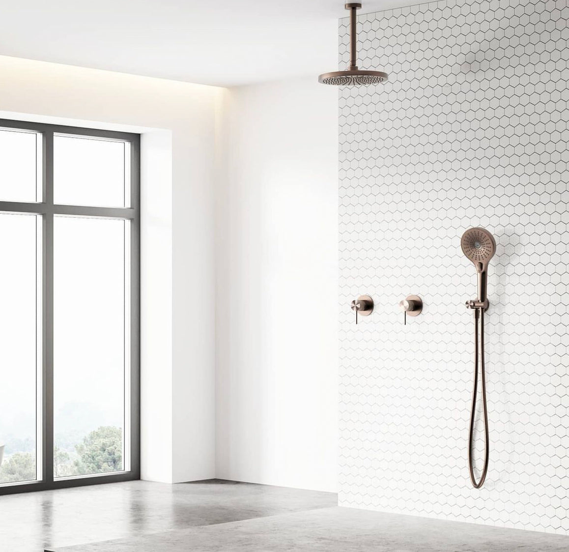 Owen & Finch Plafondarm Brushed Nickel
