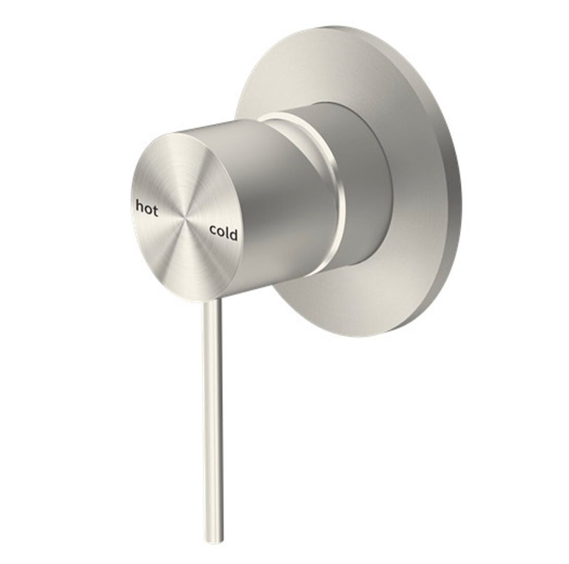 Owen & Finch Mecca 1-Gats Inbouw Douche - Badmengkraan Brushed Nickel