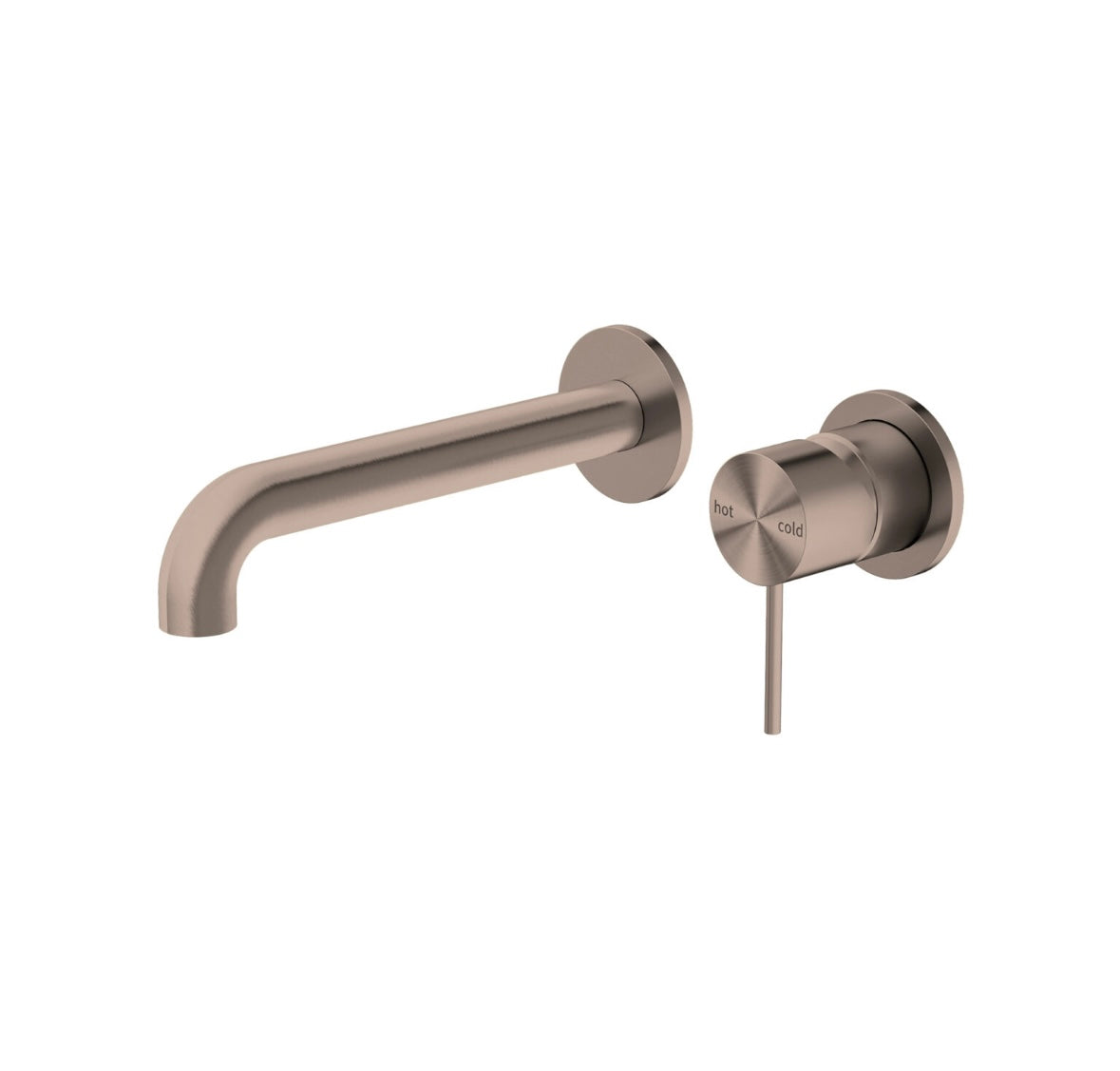Owen & Finch Mecca 2-Gats Inbouw Wastafelmengkraan Brushed Satin Bronze PVD