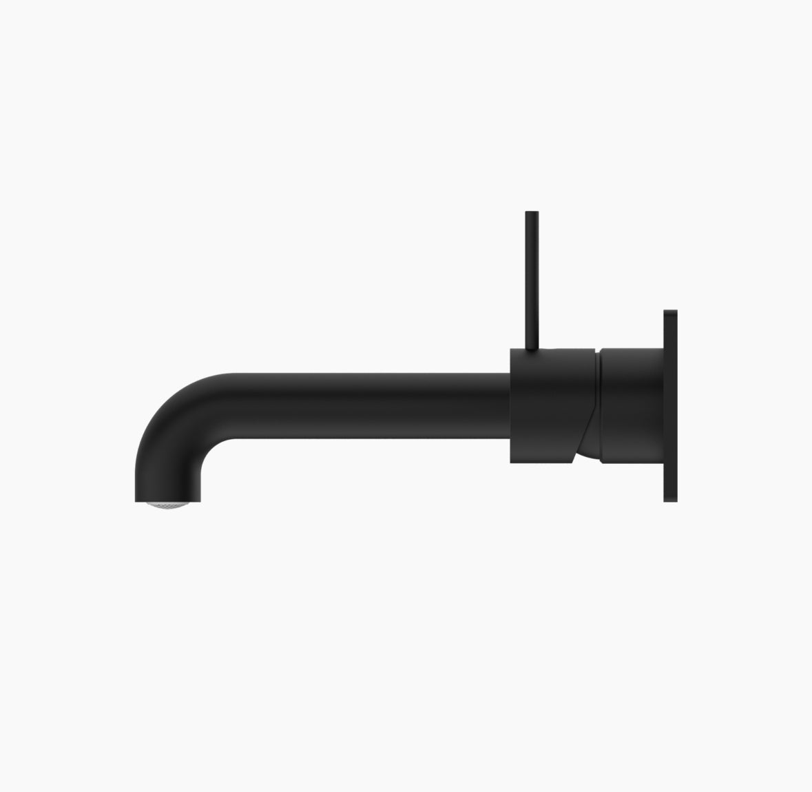 Owen & Finch Mecca 2-Gats Inbouw Wastafelmengkraan Met Achterplaat Matte Black