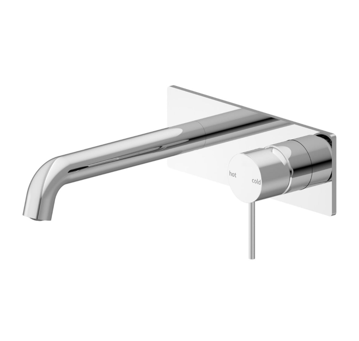 Owen & Finch Mecca 2-Gats Inbouw Wastafelmengkraan Met Achterplaat Chrome