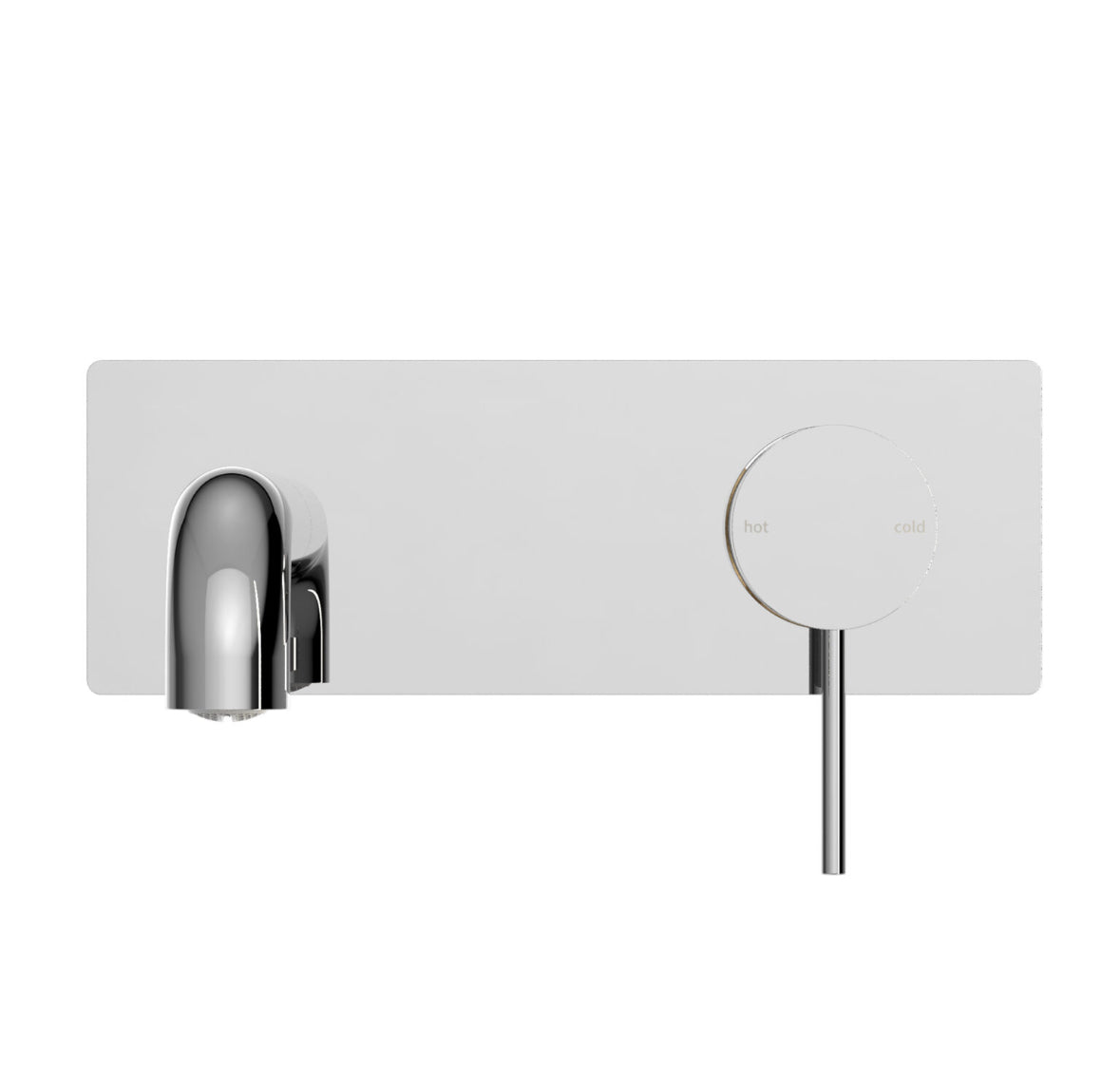 Owen & Finch Mecca 2-Gats Inbouw Wastafelmengkraan Met Achterplaat Chrome