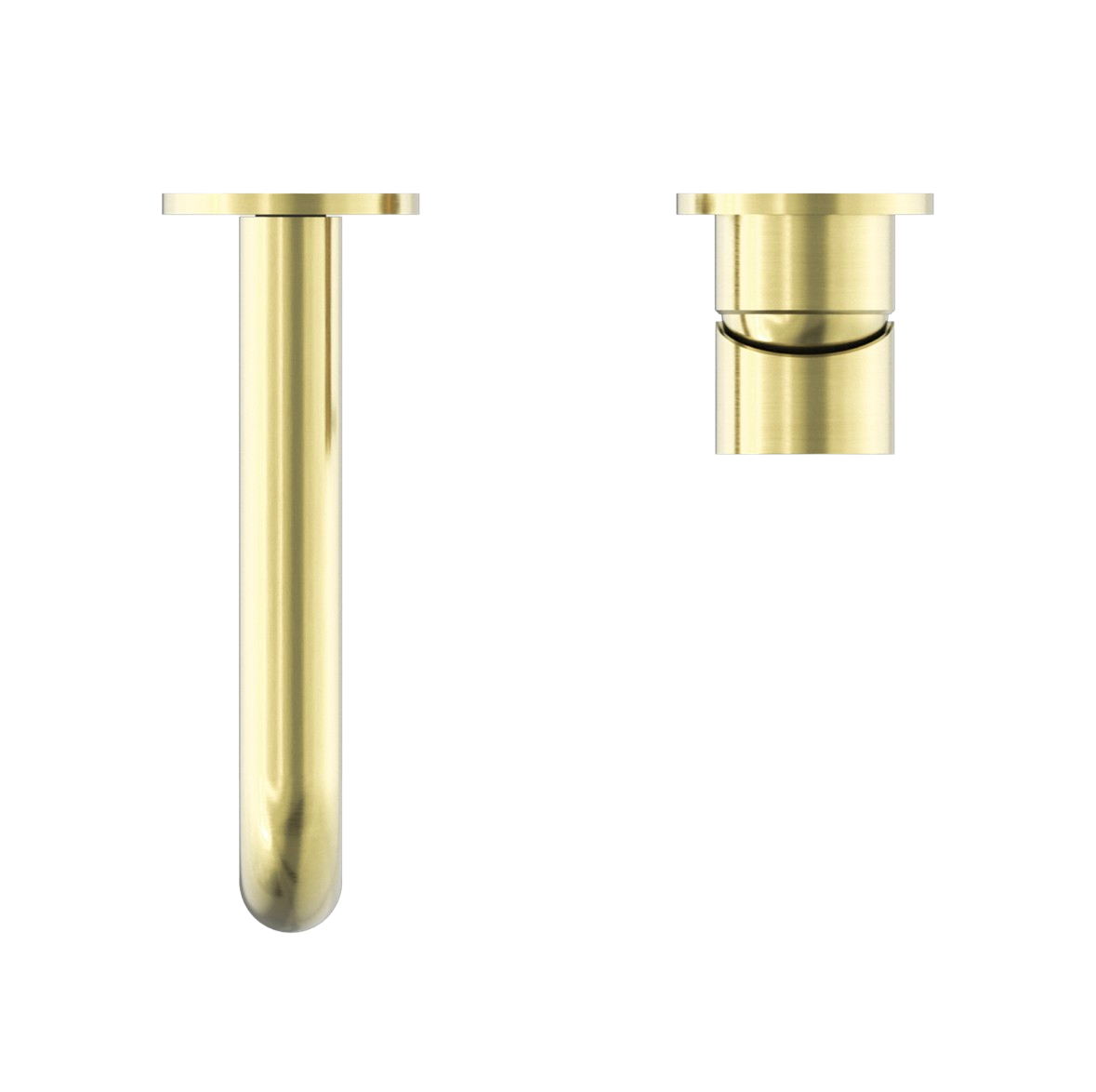 Owen & Finch 2-Gats Wandmengkraan Geborsteld Campagne Goud PVD (OF221910cBG)