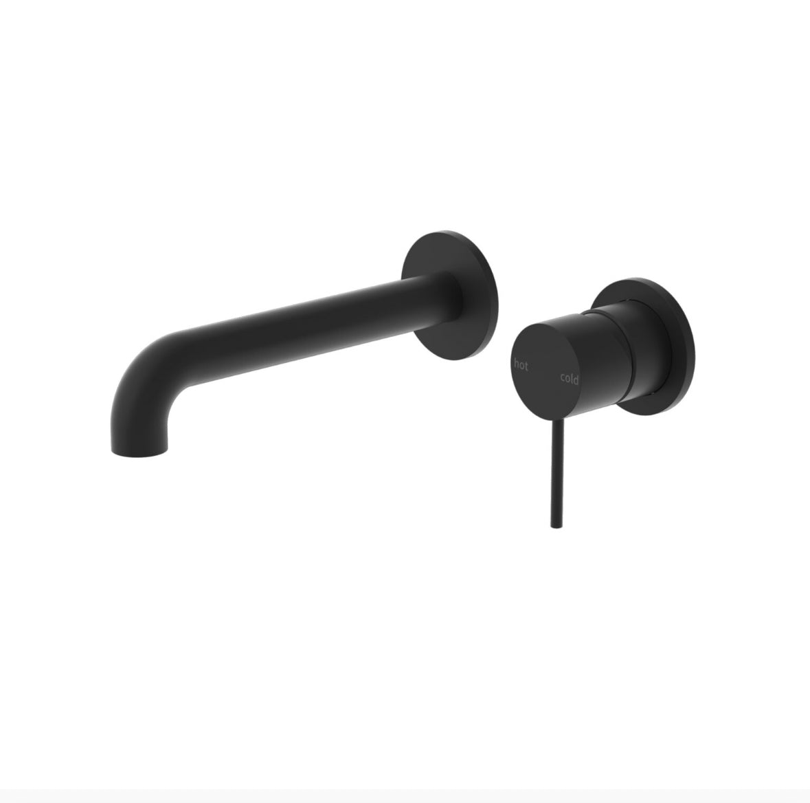 Owen & Finch Mecca 2-Gats Inbouw Wastafelmengkraan Matte Black