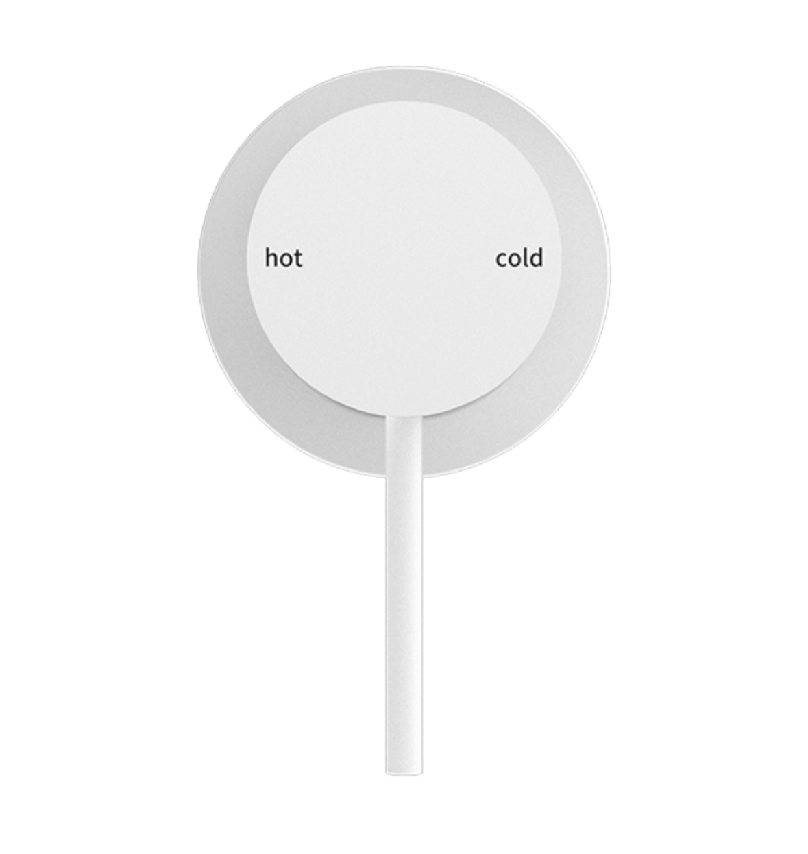 Owen & Finch Mecca 1-Gats Inbouw Douche - Badmengkraan Matte White