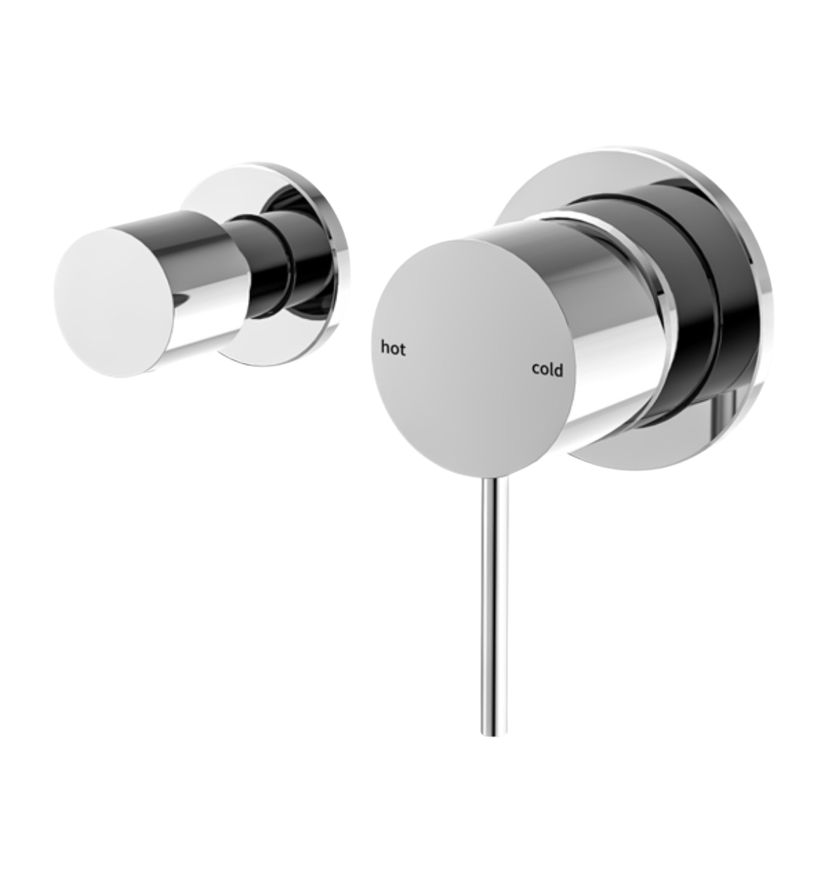 Owen & Finch Mecca 2-Gats Inbouw Douche - Badmengkraan Met Verticale Horizontale Omstelling Chrome