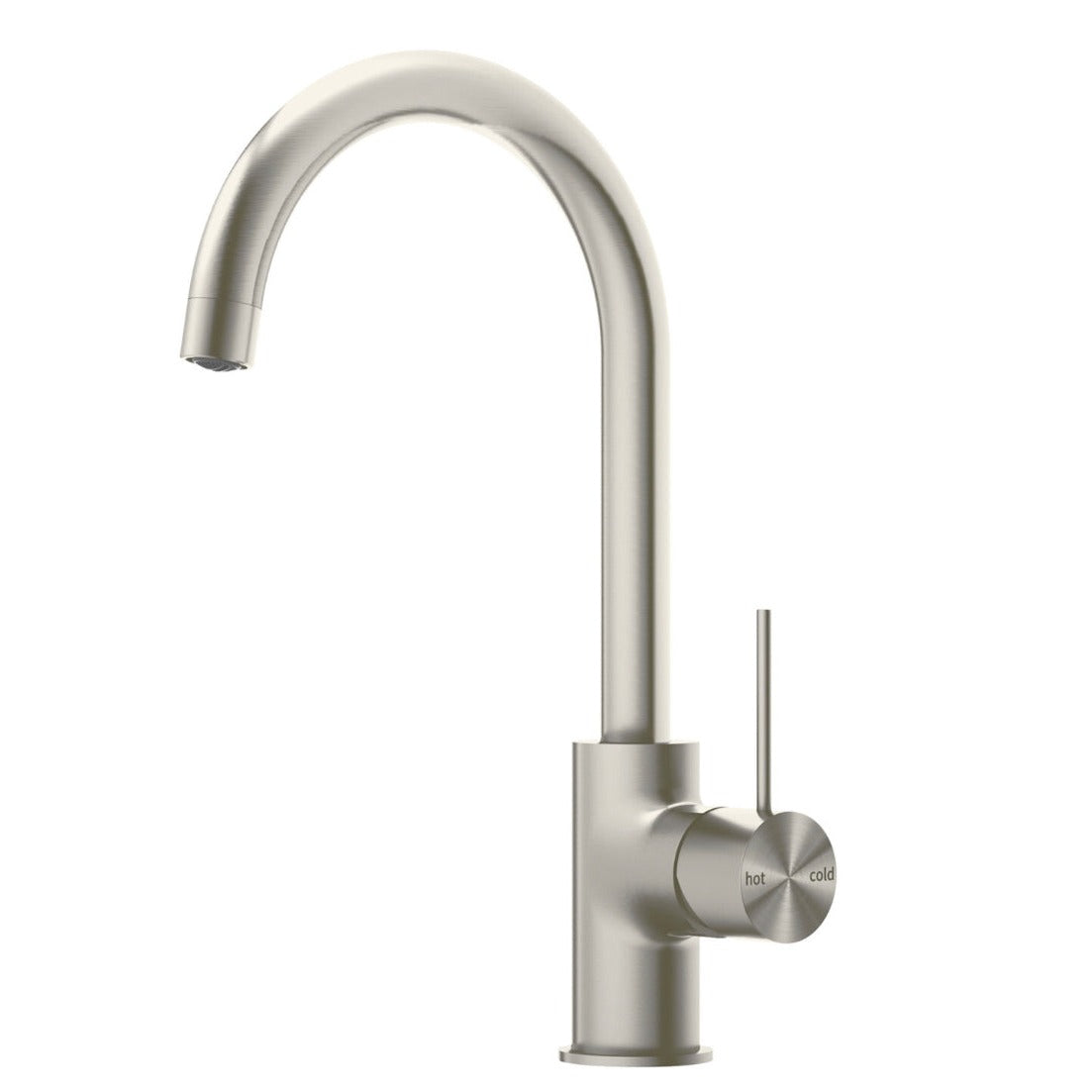 Owen & Finch Mecca 1-Gats Keukenmengkraan Brushed Nickel