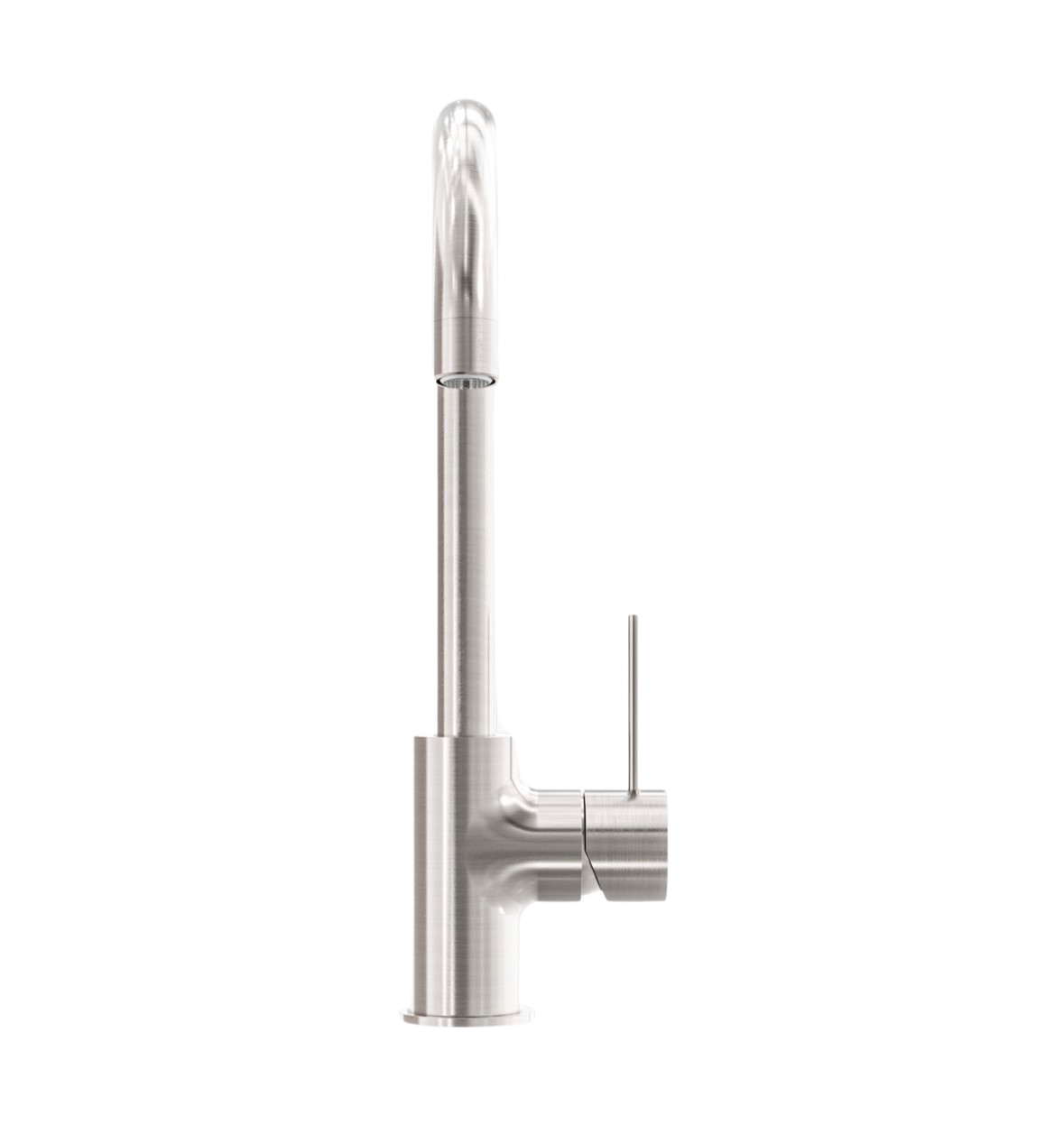 Owen & Finch Mecca 1-Gats Keukenmengkraan Brushed Nickel