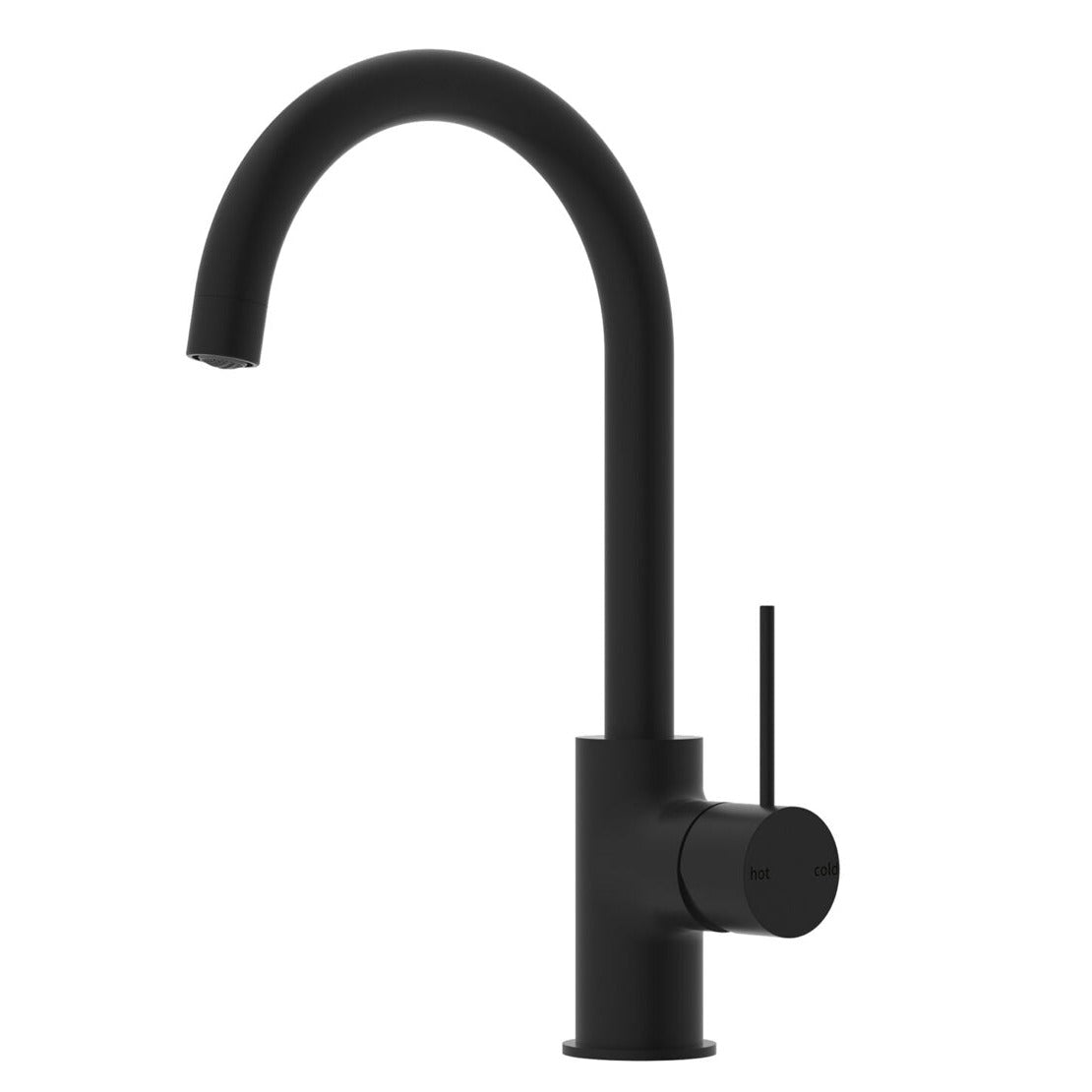 Owen & Finch Mecca 1-Gats Keukenmengkraan Matte Black