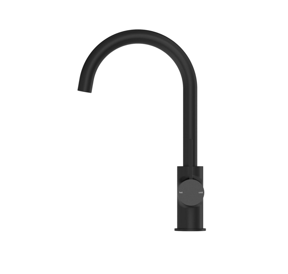 Owen & Finch Mecca 1-Gats Keukenmengkraan Matte Black