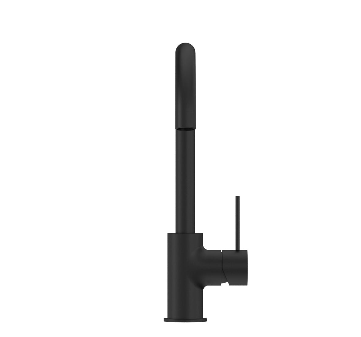 Owen & Finch Mecca 1-Gats Keukenmengkraan Matte Black