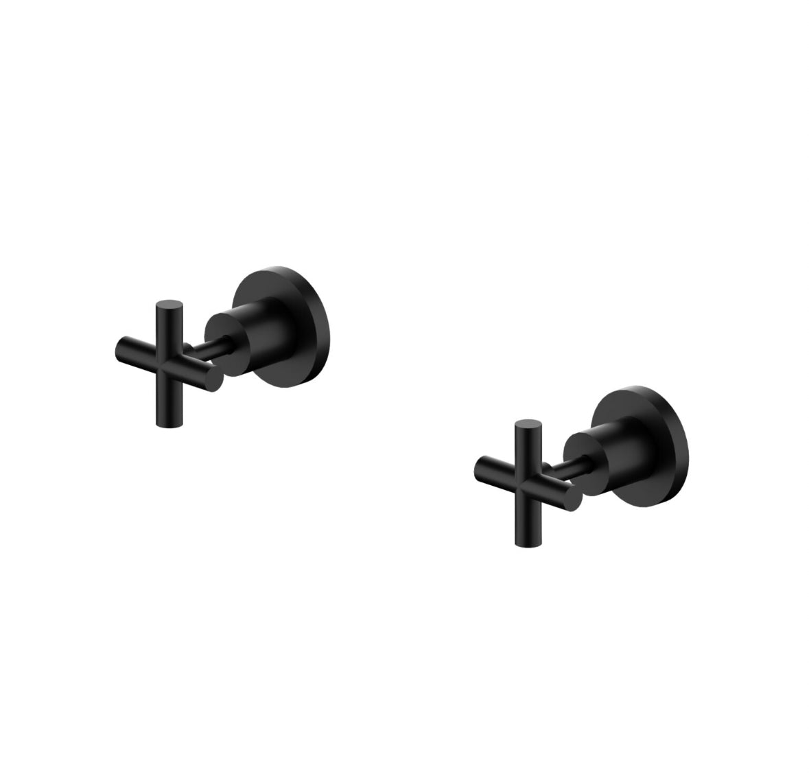 Owen & Finch X-Plus Inbouw Mengkraanset 2-Gats Matte Black