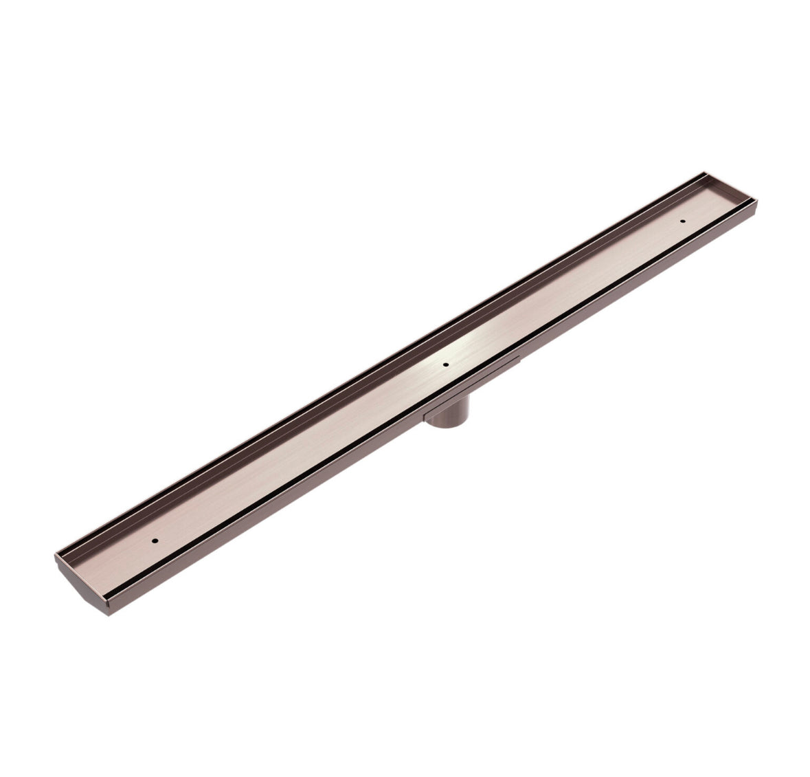 Owen & Finch Douchegoot Met Tegelrooster Brushed Satin Bronze PVD 900mm