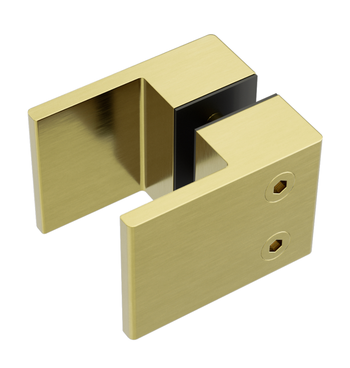 Owen & Finch Glasbeslag Handvat Brushed Champagne Gold PVD