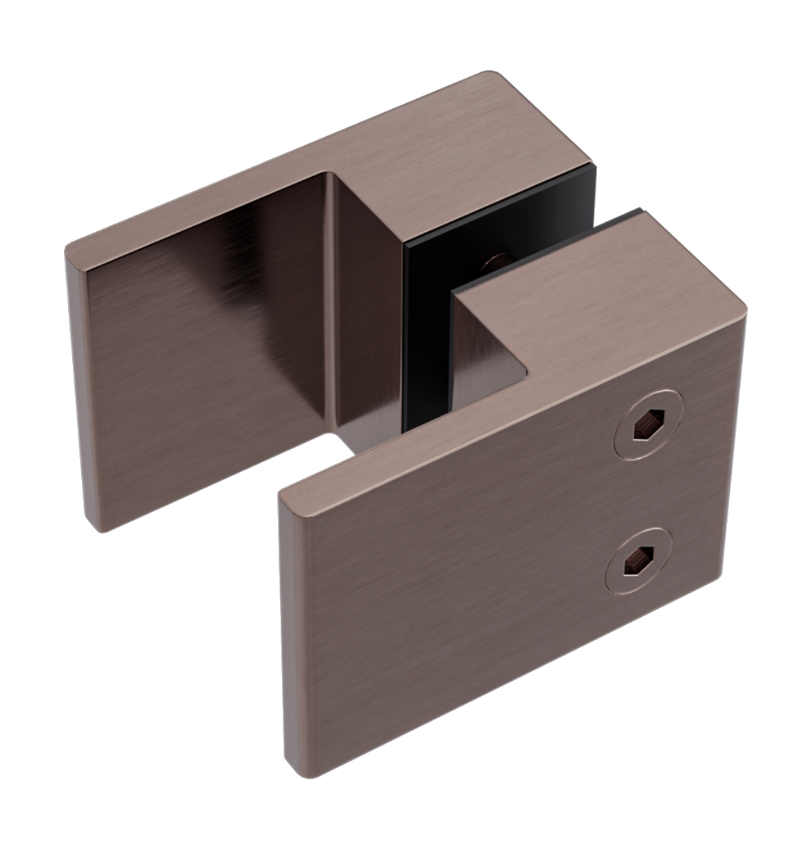 Owen & Finch Glasbeslag Handvat Brushed Satin Bronze PVD