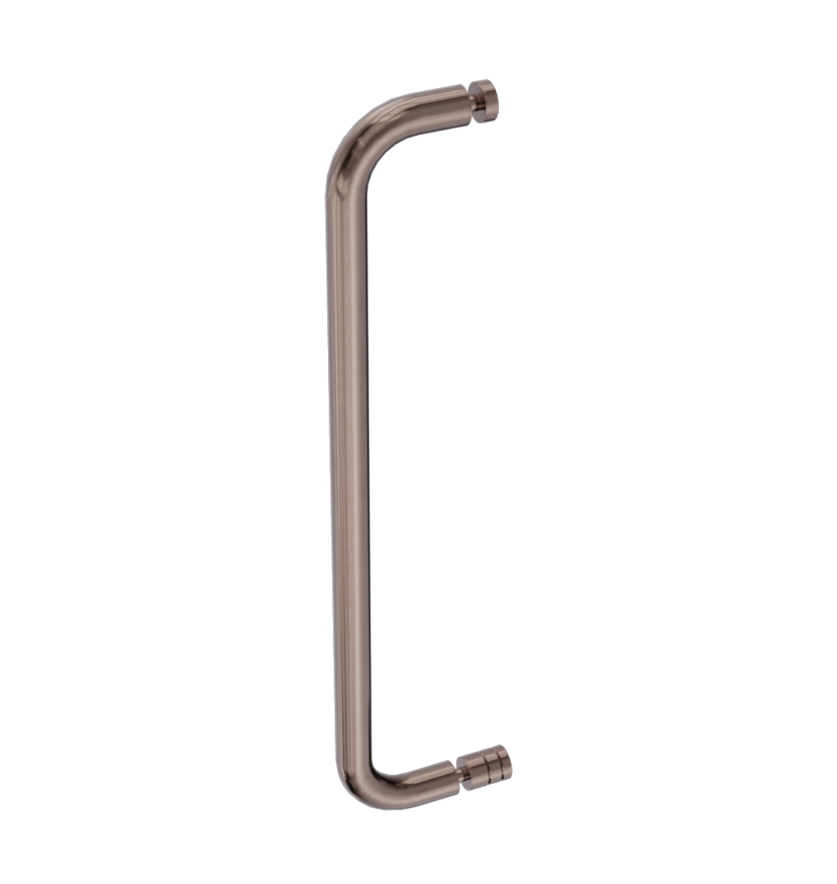 Owen & Finch Glasbeslag D Vormig Handvat Brushed Satin Bronze PVD