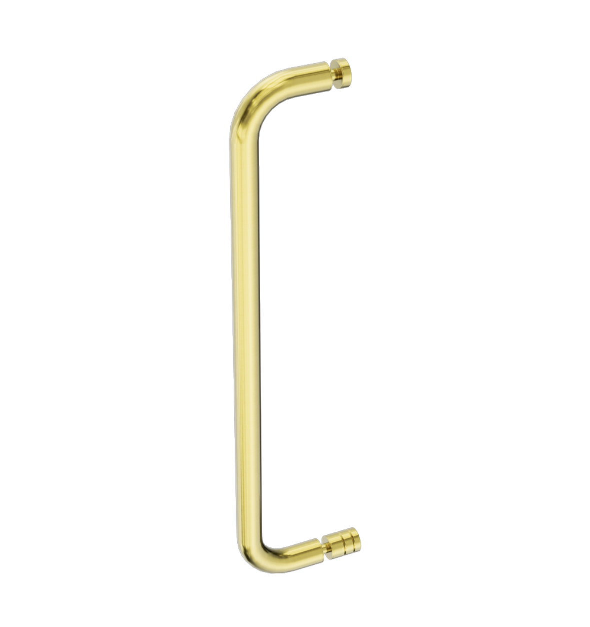 Owen & Finch Glasbeslag D Vormig Handvat Brushed Champagna Gold PVD