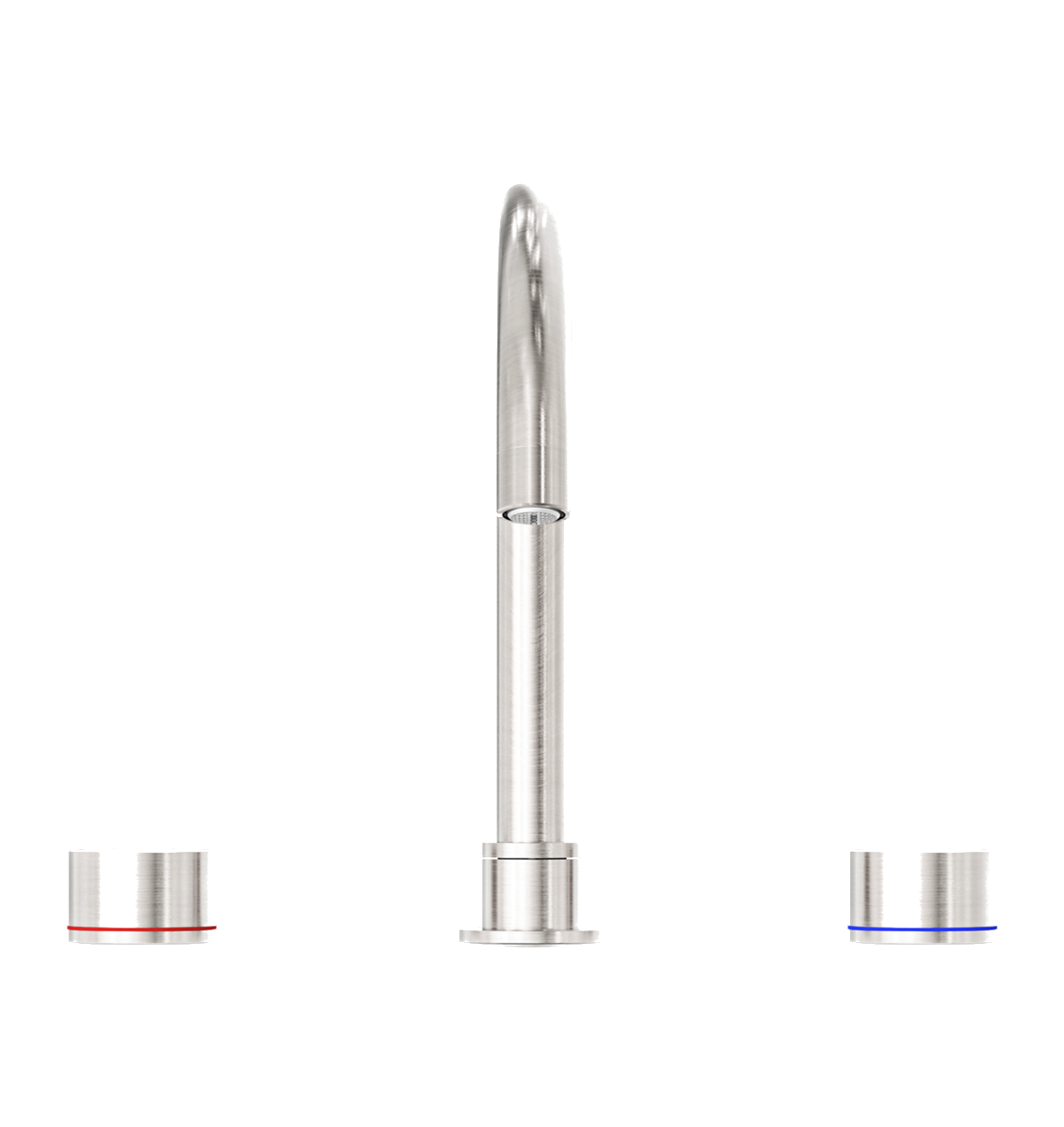 Owen & Finch Kara 3-Gats Inbouw Badmengkraan Brushed Nickel