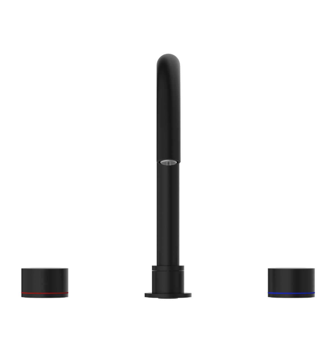 Owen & Finch Kara 3-Gats Inbouw Badmengkraan Matte Black
