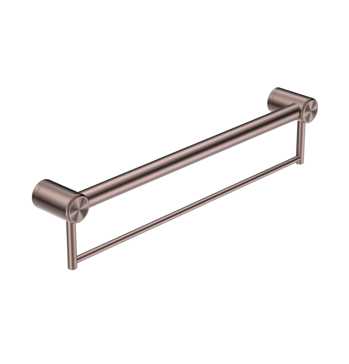 Owen & Finch Care Handdoekrek Met Handgreep Brushed Satin Bronze PVD (OFCR3224bBZ)