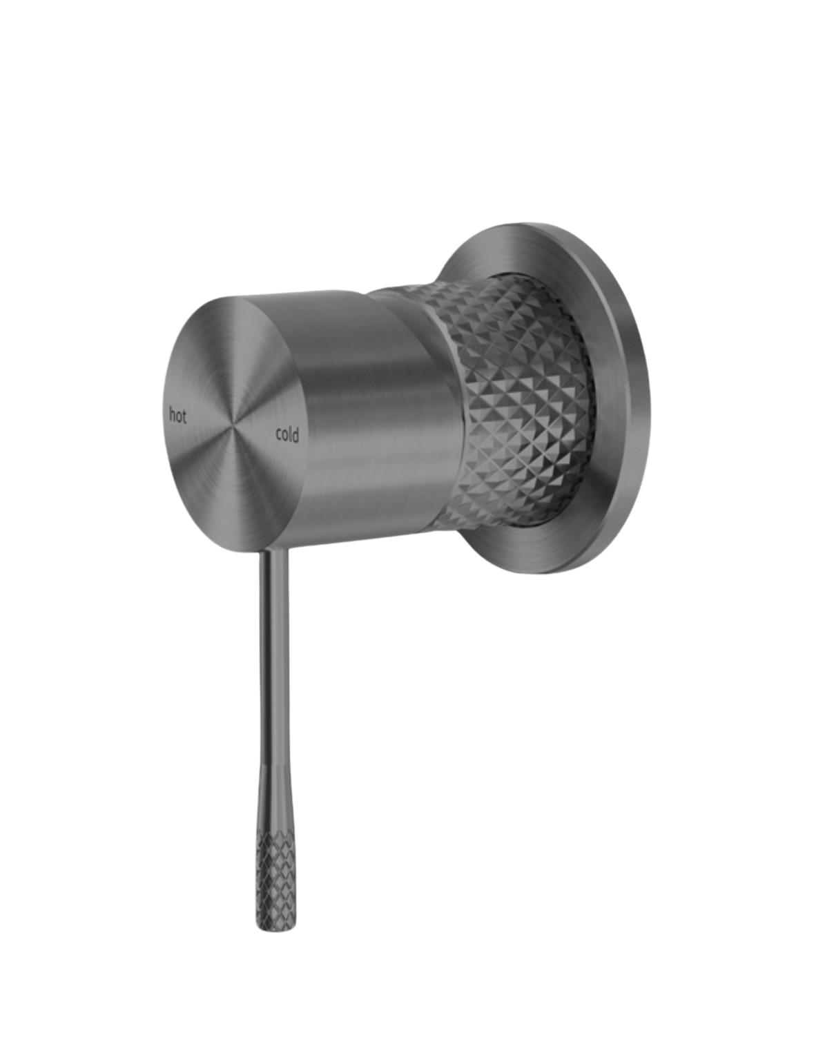 Owen & Finch Opal 1-Gats Douche - Badmengkraan Brushed Graphite PVD