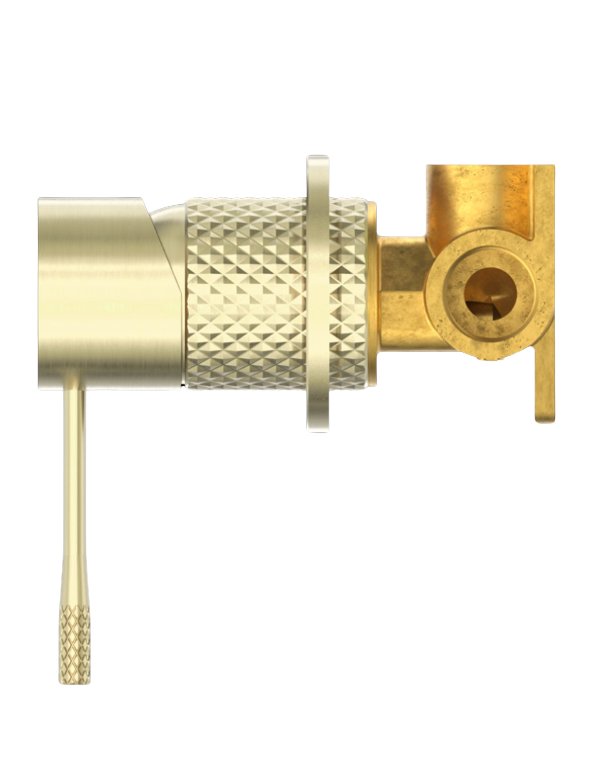 Owen & Finch Opal Air Shower Complete Doucheset Brushed Champagne Gold Met Mengkraan
