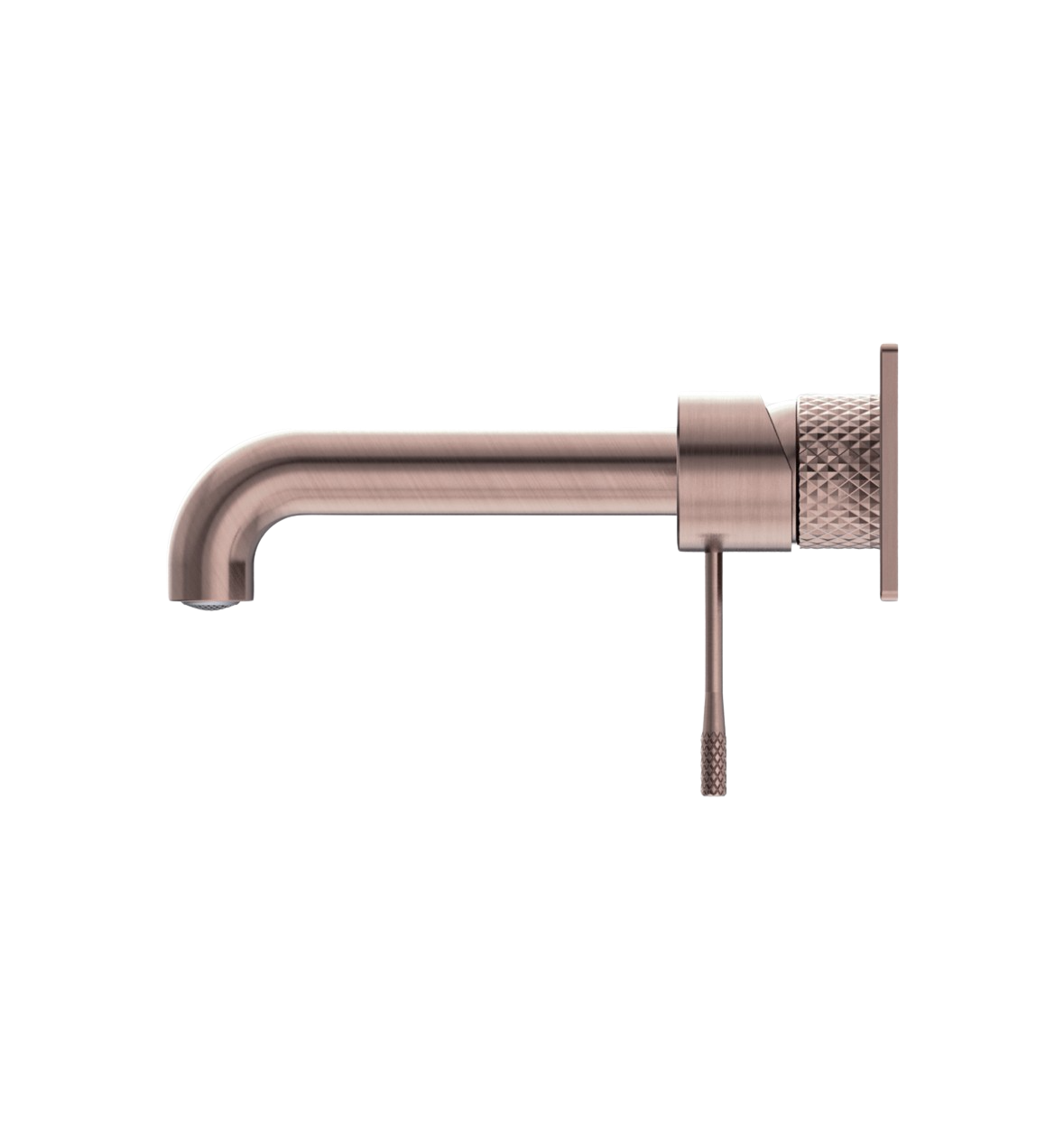 Owen & Finch Opal 2-Gats Inbouw Wastafelmengkraan Met Achterplaat Brushed Satin Bronze PVD