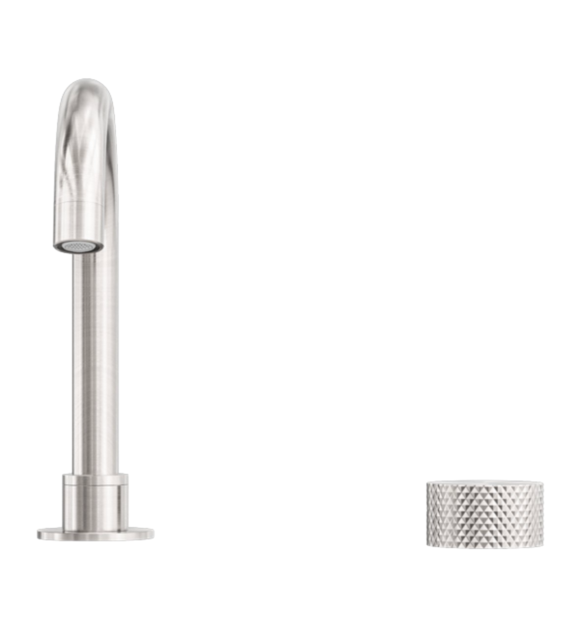 Owen & Finch Opal Progressive Wastafelmengkraan 2-Gats Laag Model Brushed Nickel PVD