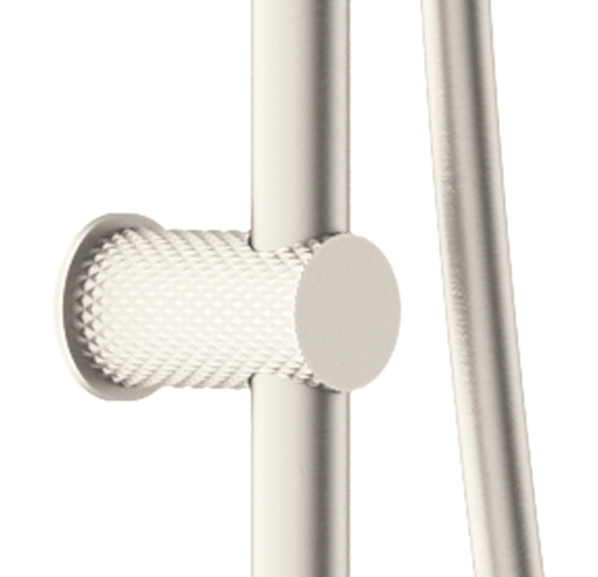 Owen & Finch Opal Handdouche Met Stang Brushed Nickel PVD