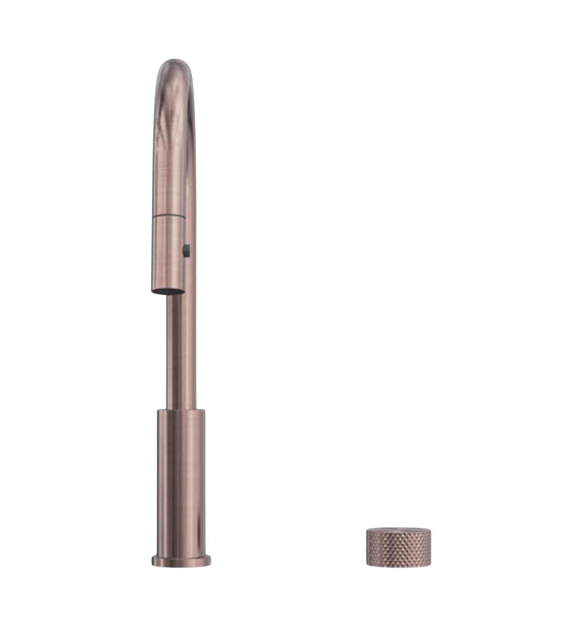 Owen & Finch Opal Progressive 1-Gats Keukenmengkraan Pull Out Brushed Satin Bronze PVD