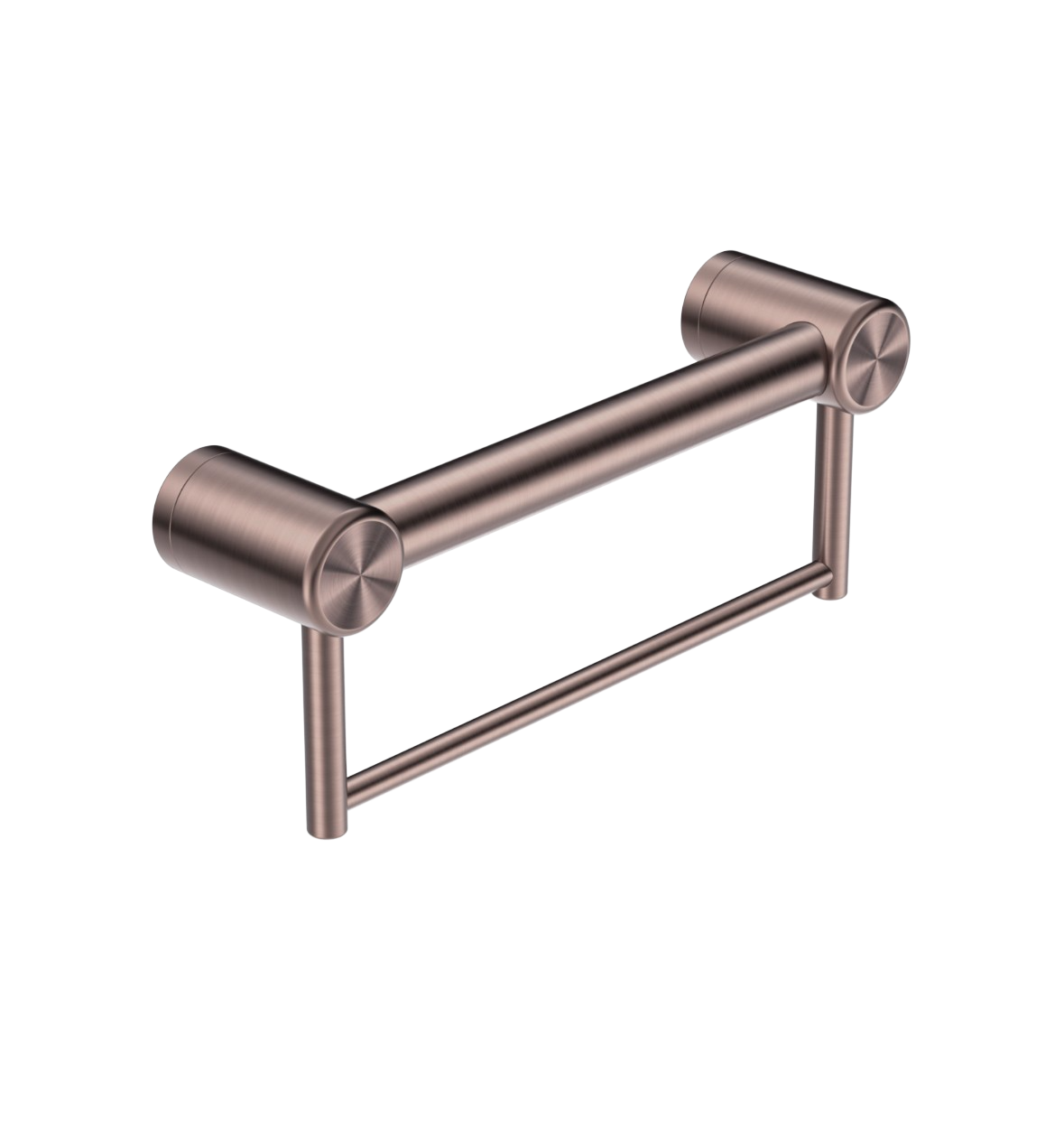 Owen & Finch Care Handdoekrek Met Handgreep Brushed Satin Bronze PVD (OFCR3224bBZ)