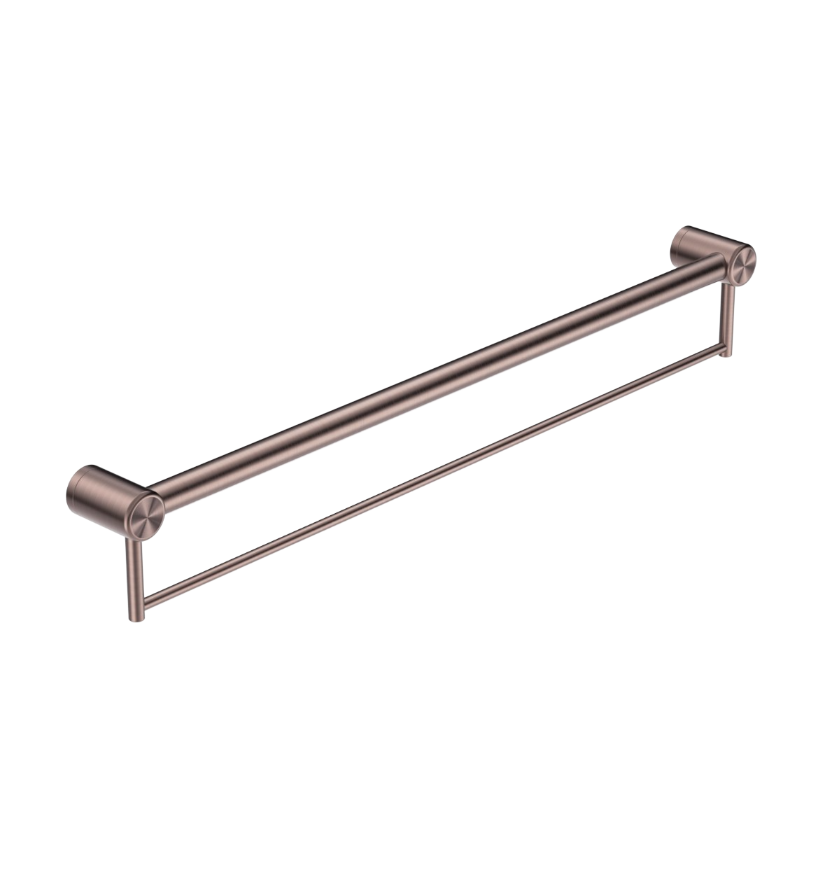 Owen & Finch Care Handdoekrek Met Handgreep Brushed Satin Bronze PVD (OFCR3224bBZ)