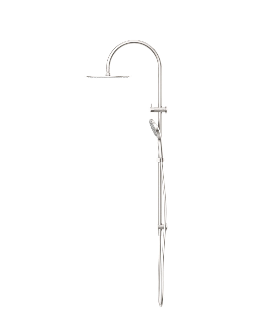 Owen & Finch Opal Air Shower Complete Doucheset Brushed Nickel Met Mengkraan
