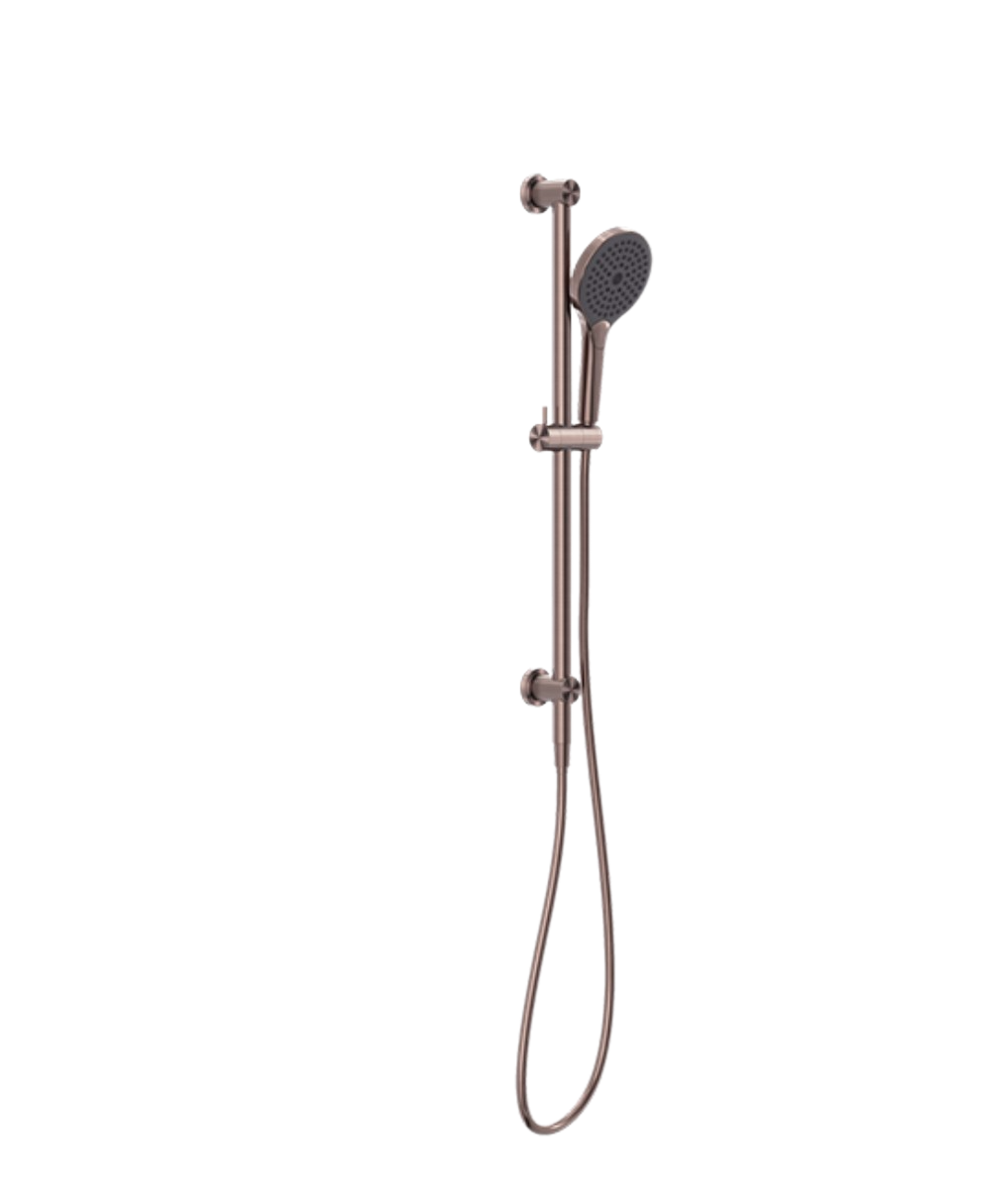 Owen & Finch Opal Air Shower Handdouche Met Glijstang Brushed Satin Bronze PVD