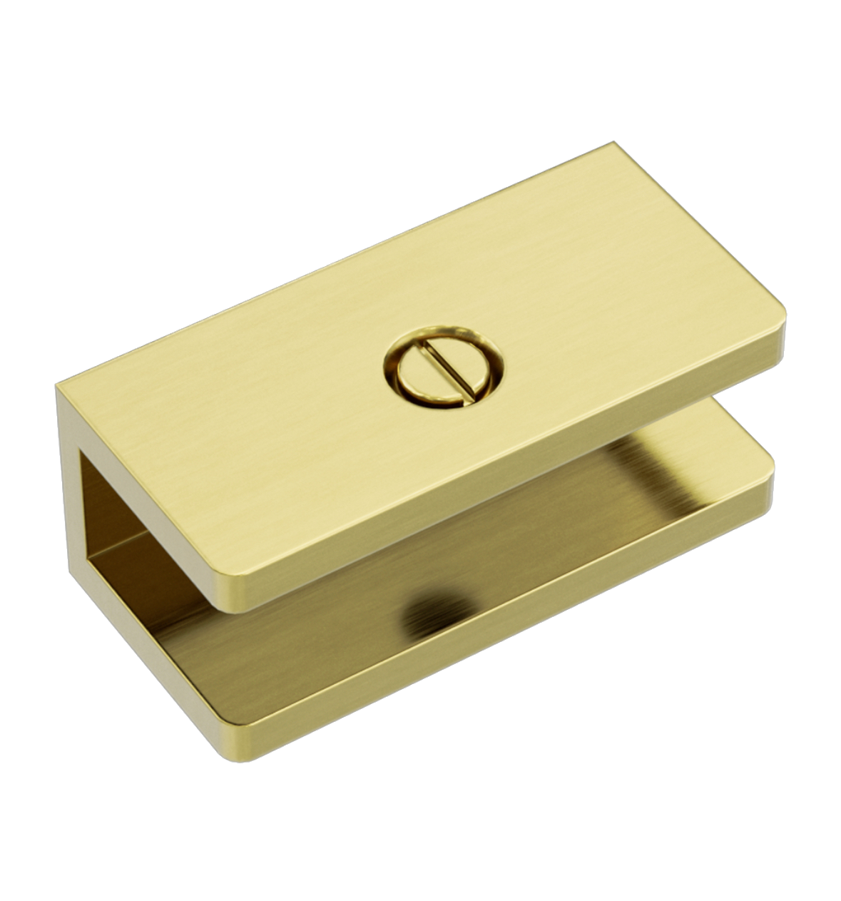 Owen & Fich Glasbeslag U-Beugel Brushed Champagne Gold PVD