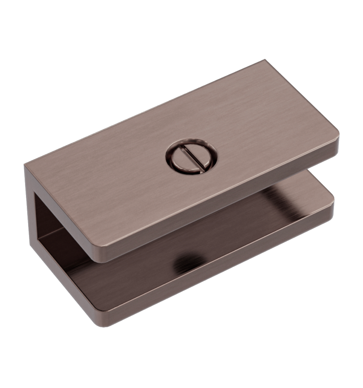 Owen & Fich Glasbeslag U-Beugel Brushed Satin Bronze PVD