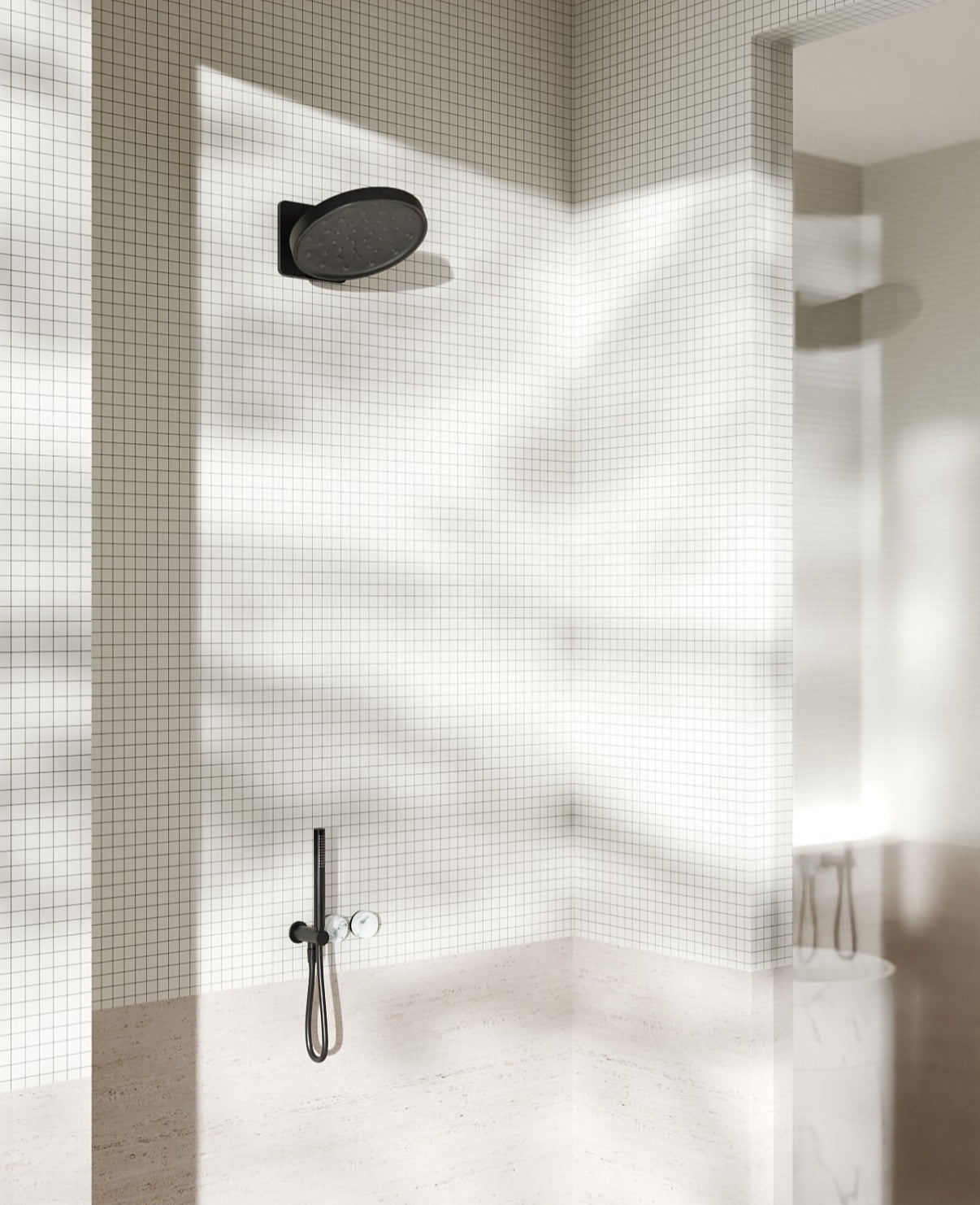Owen & Finch Regendouchekop Met Wandbevestiging Brushed Satin Bronze 300mm PVD (OF24D002BZ)