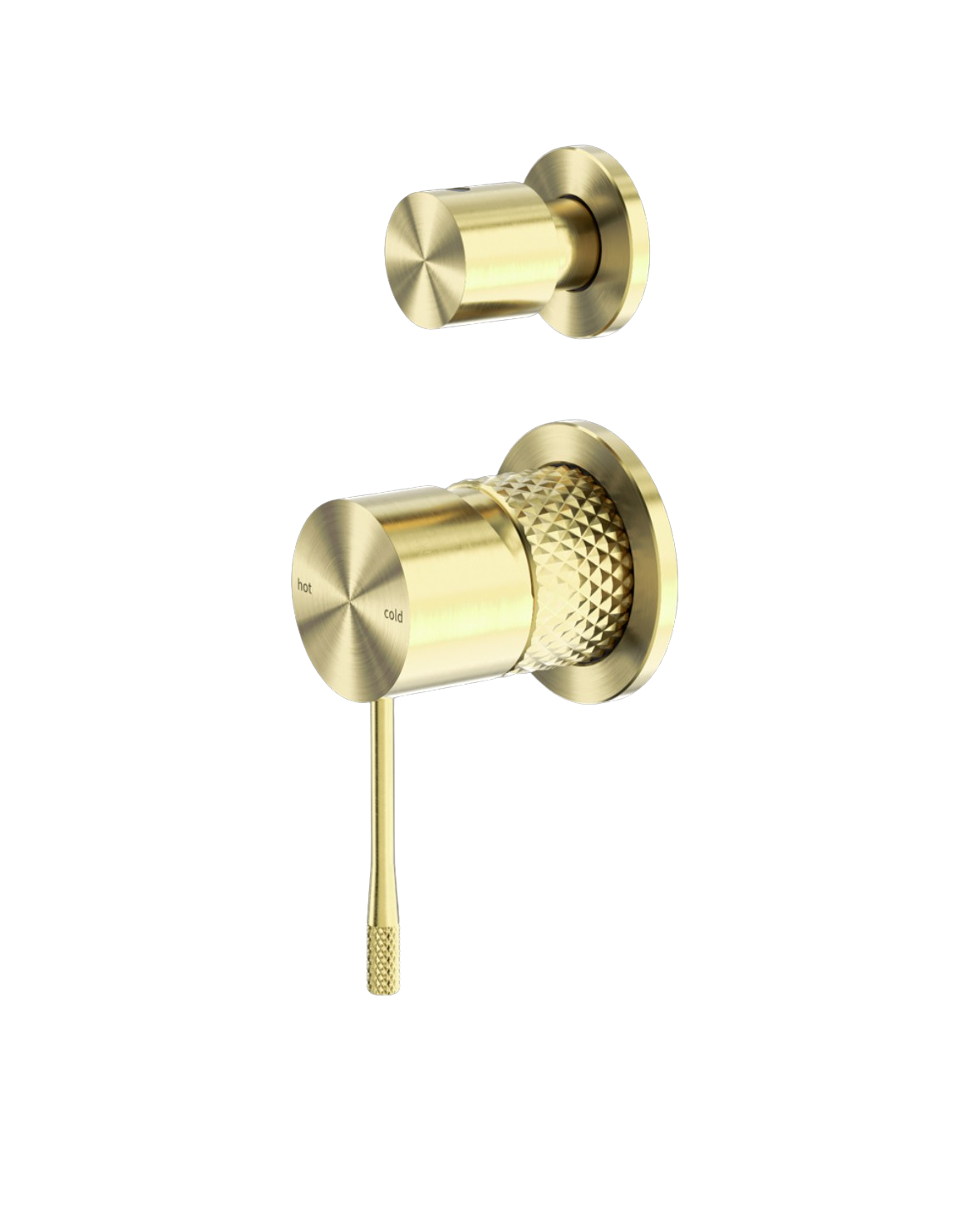 Owen & Finch 2-Gats Inbouw Mengkraan Met Omstel Brushed Champagne Gold PVD (OF251909eBG)