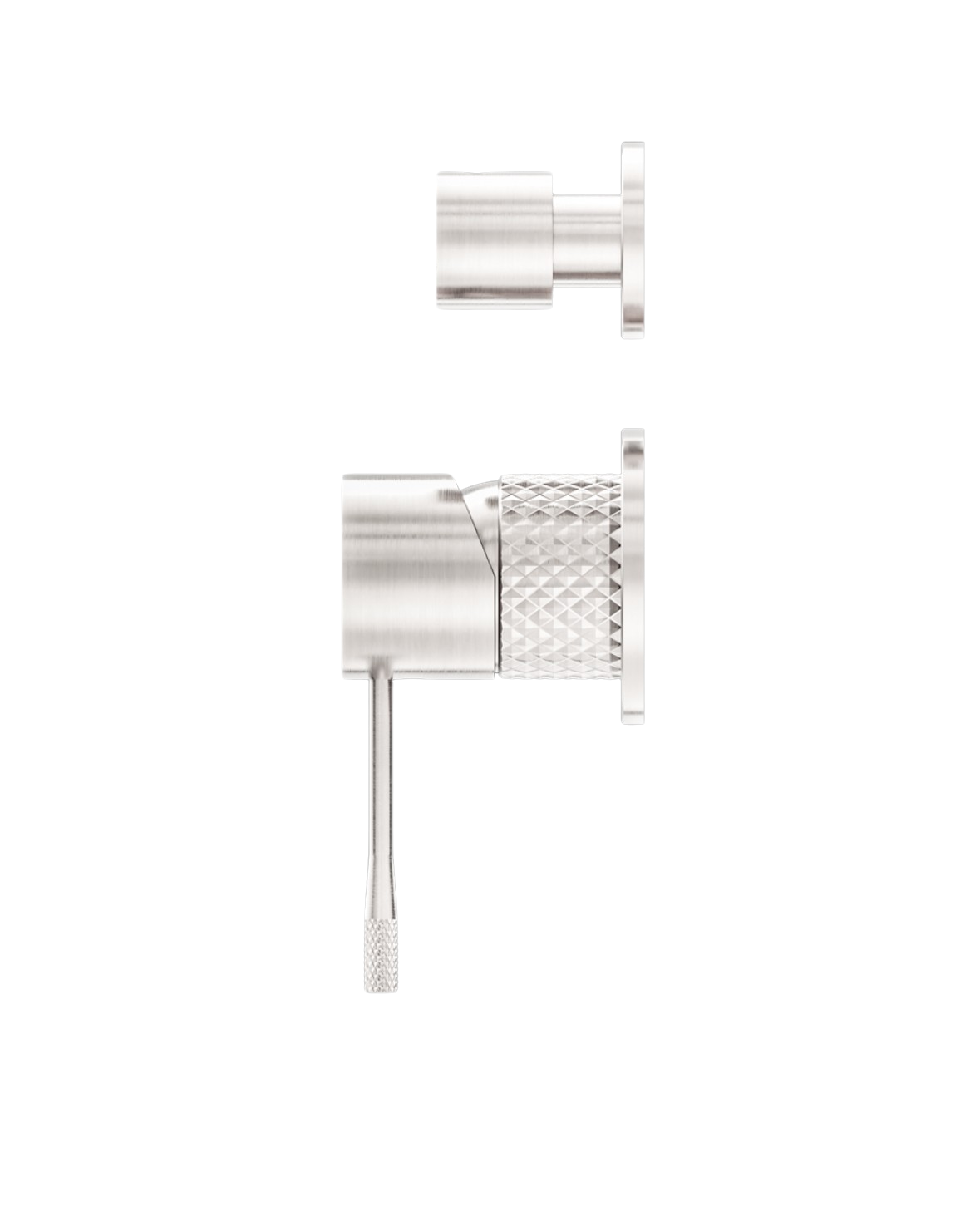 Owen & Finch 2-Gats Inbouw Mengkraan Met Omstel Brushed Nickel (OF251909eBN)
