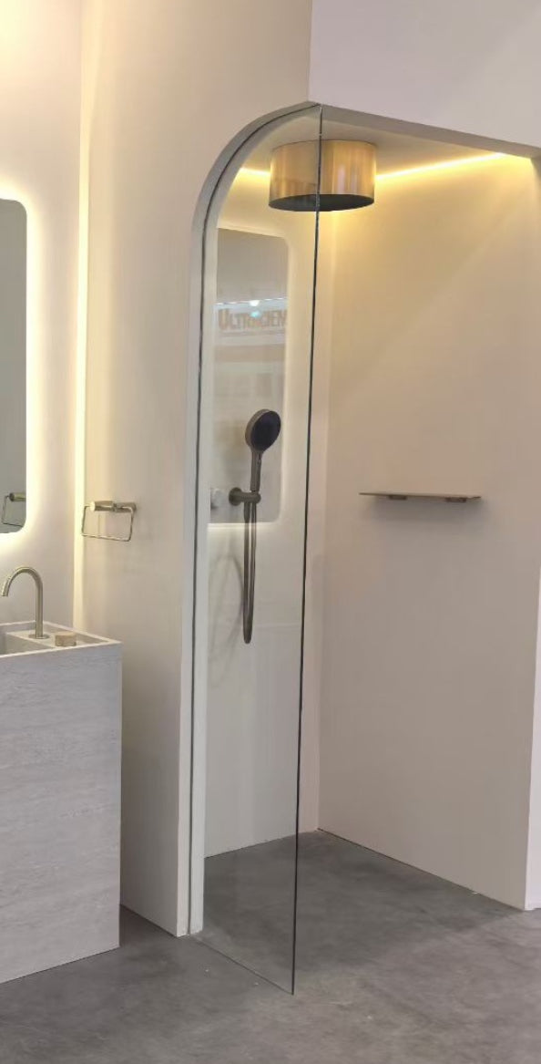 Owen & Finch Regendouchekop Met Plafondbevestiging Geborsteld Satijn Brons 295mm PVD (OF24D001BZ)