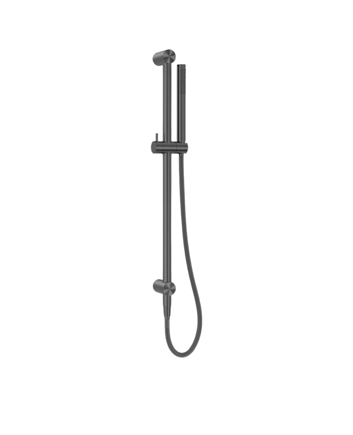 Owen & Finch Outdoor Staafhanddouche Met Glijstang Bruhed Graphite PVD (OF162205b01GR)