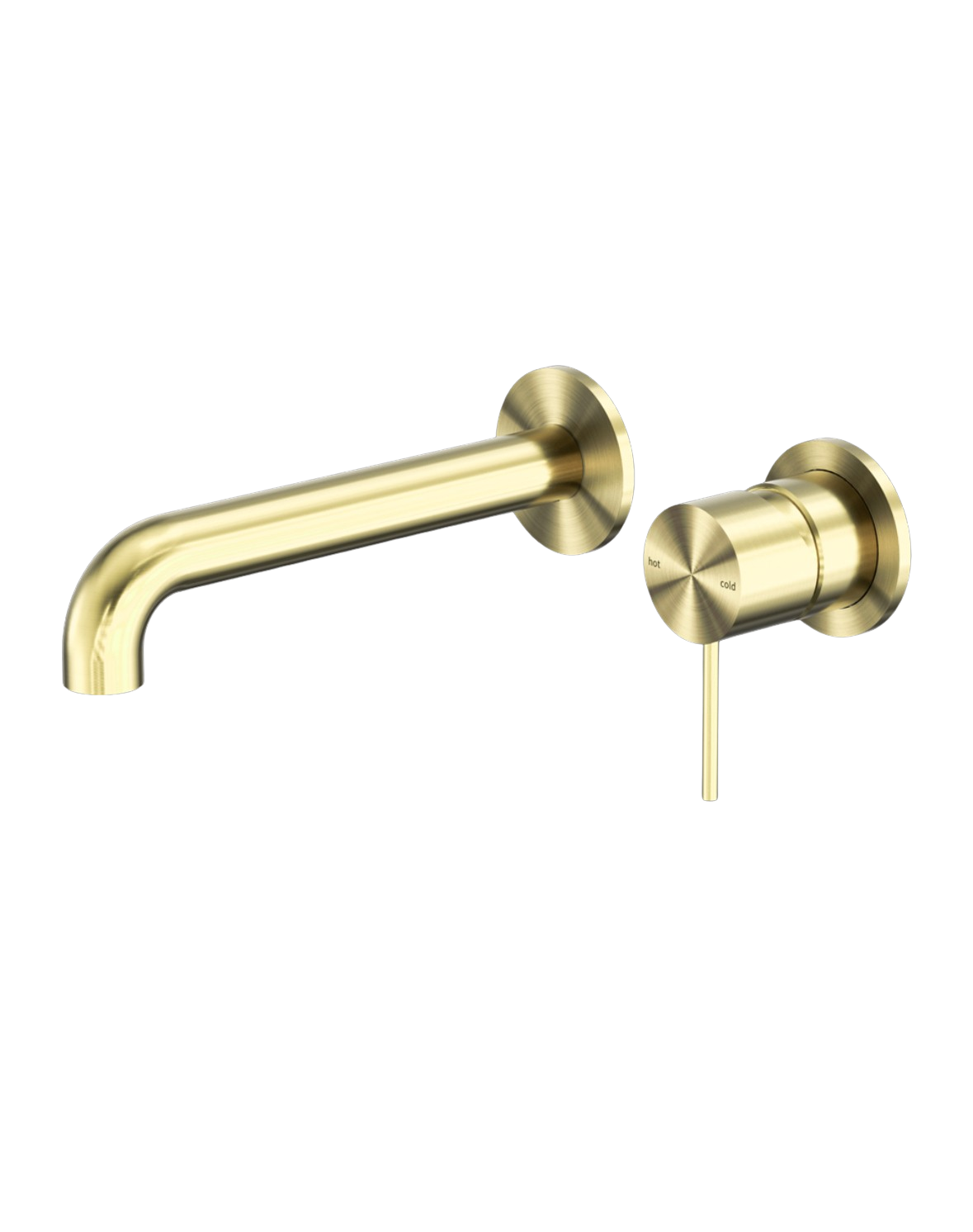 Owen & Finch 2-Gats Wandmengkraan Geborsteld Campagne Goud PVD (OF221910cBG)