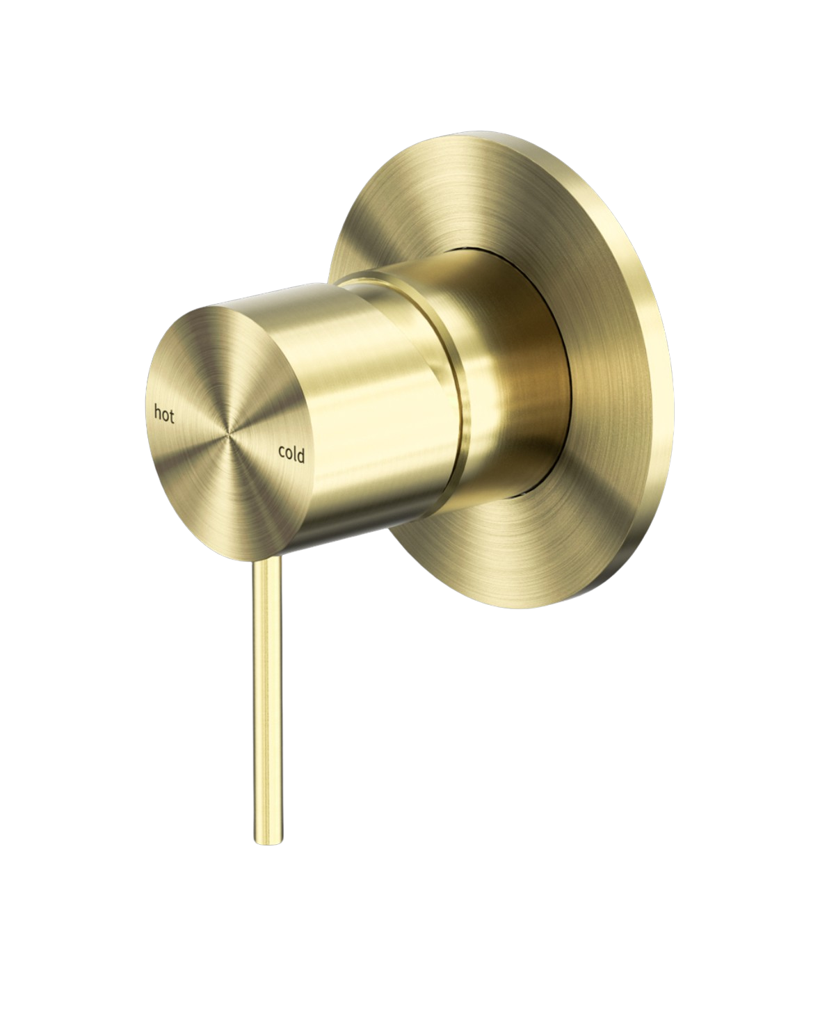 Owen & Finch 1-Gats Inbouw Mengkraan Met 80mm Roset Brushed Champagne Gold PVD (OF221911BG)