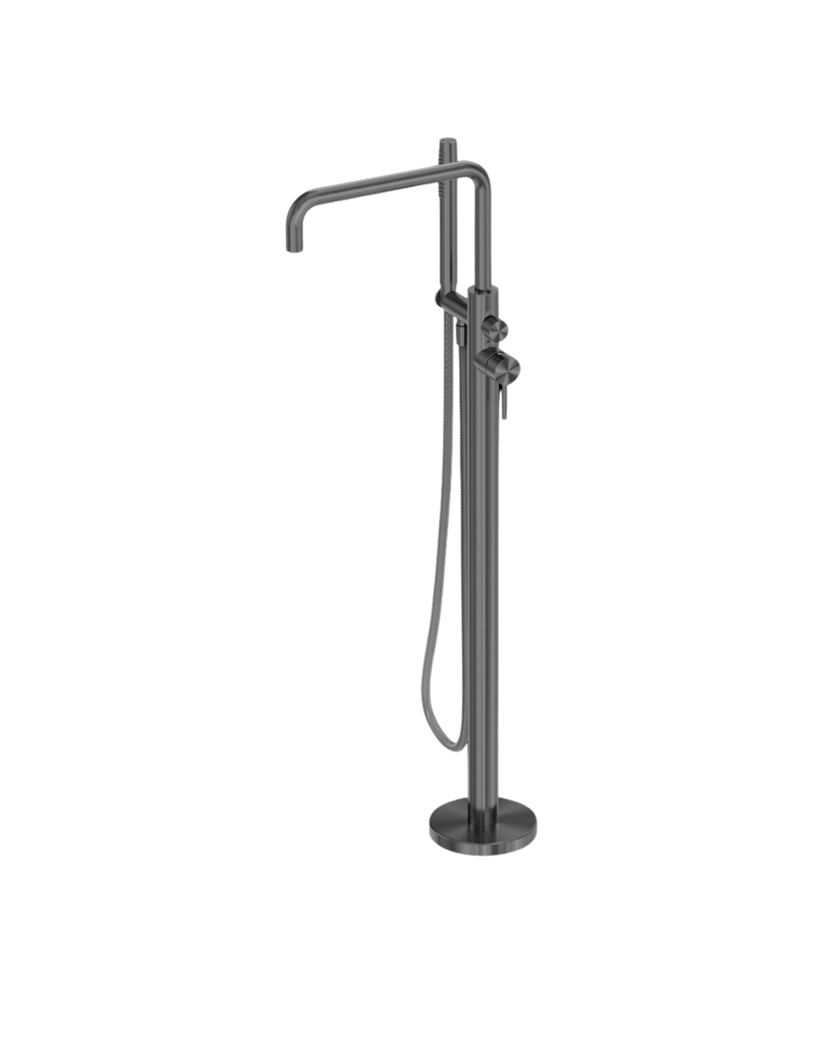 Owen & Finch Luxury Freestanding Faucet – 316L Stainless Steel Brushed Graphite (PVD) – Outdoor Bath and Basin Faucet – (OF162203a01GR)