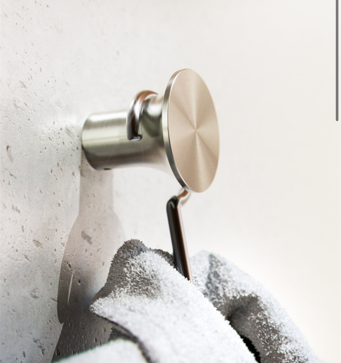 Owen & Finch Handdoekhaak Brushed Nickel (OF1682BN)