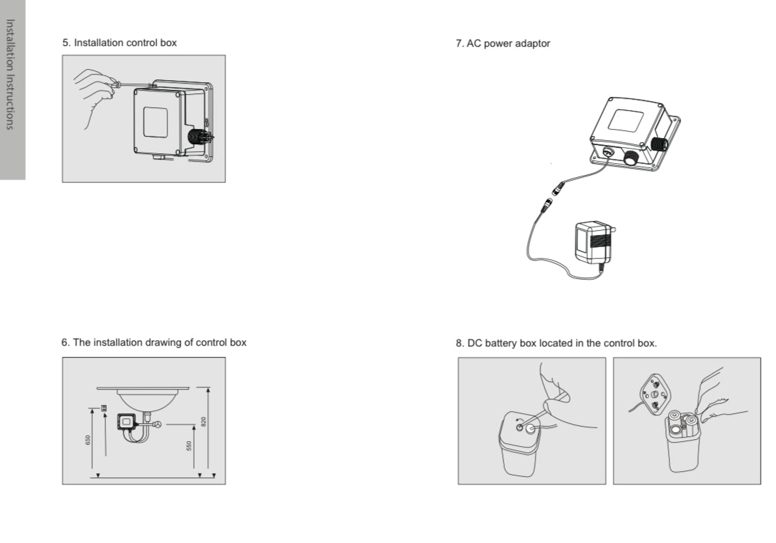 Owen & Finch 1-Gats Sensor Inbouw Wastafelkraan Chroom