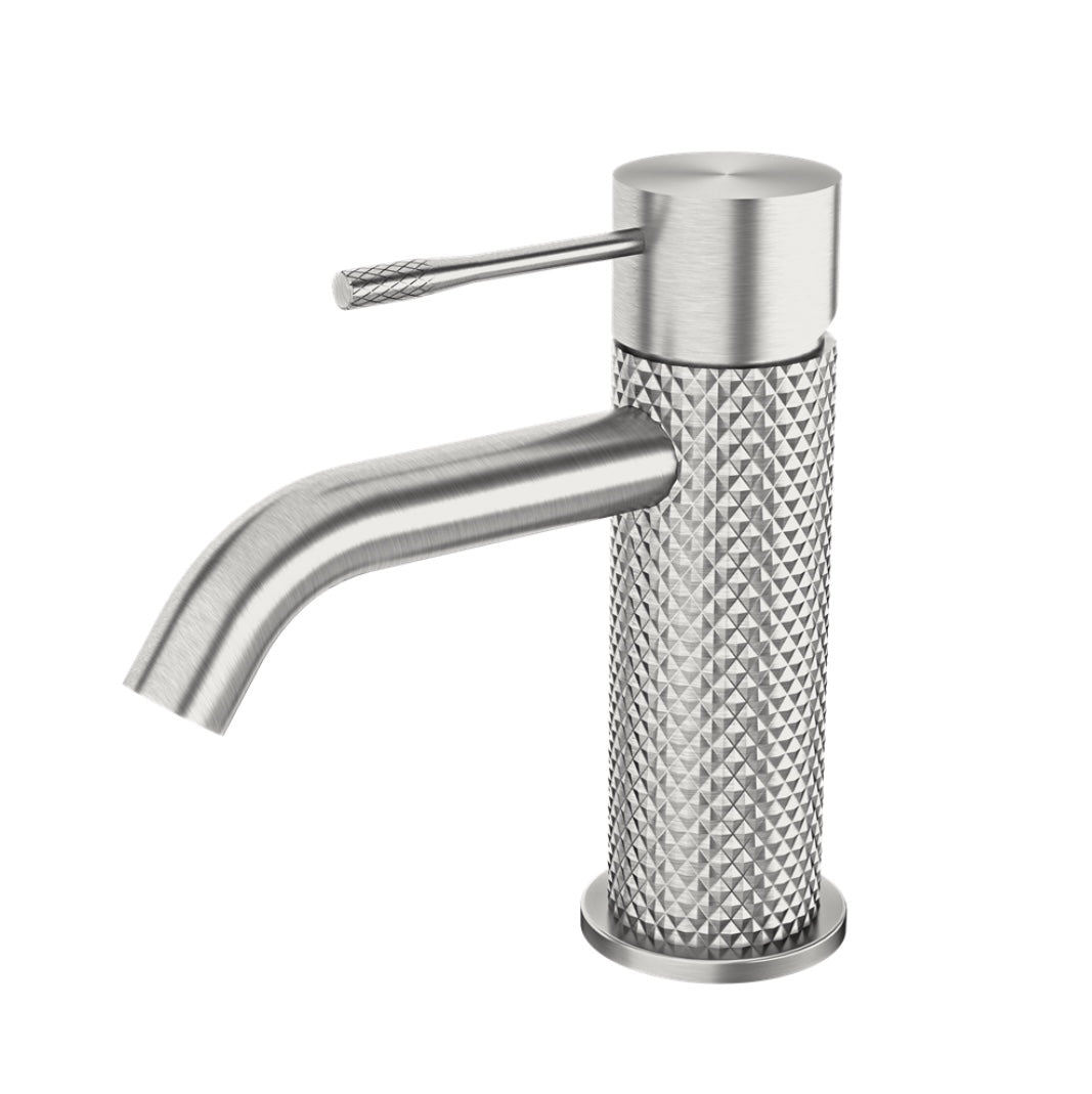 Owen & Finch Opal Wastafelmengkraan 1-Gats Laag Model Brushed Nickel PVD