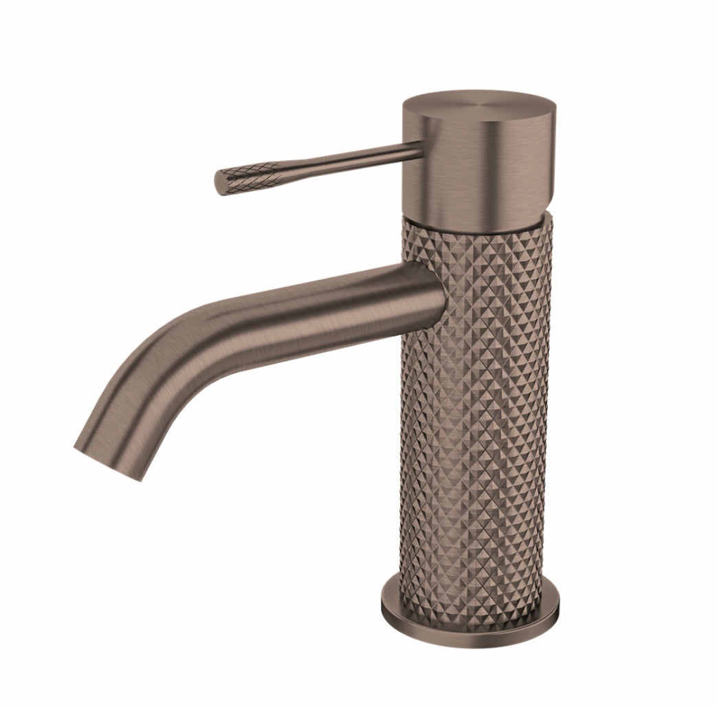 Owen & Finch Opal Wastafelmengkraan 1-Gats Laag Model Brushed Satin Bronze PVD