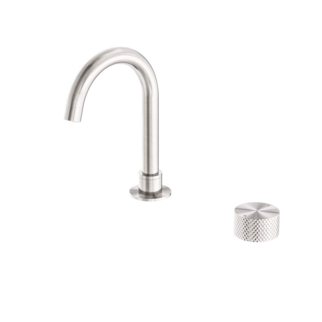 Owen & Finch Opal Progressive Wastafelmengkraan 2-Gats Laag Model Brushed Nickel PVD