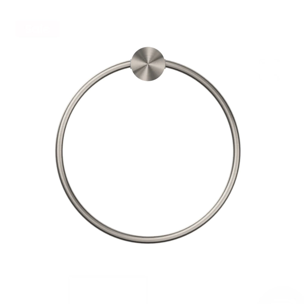Owen & Finch Opal Handdoekring Brushed Nickel PVD